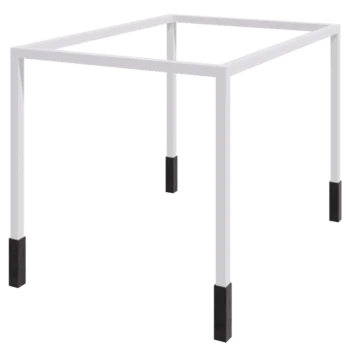 Tērauda pergola - Taisnstūris - 424 x 300 x 230 cm - RAL9010 matēts (balts) - Ar betona pamatu