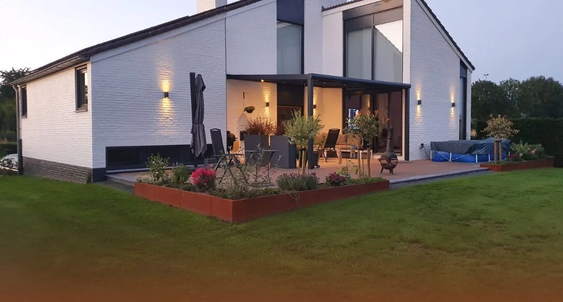 Iedvesma mūsdienu, stilīgām dārziem