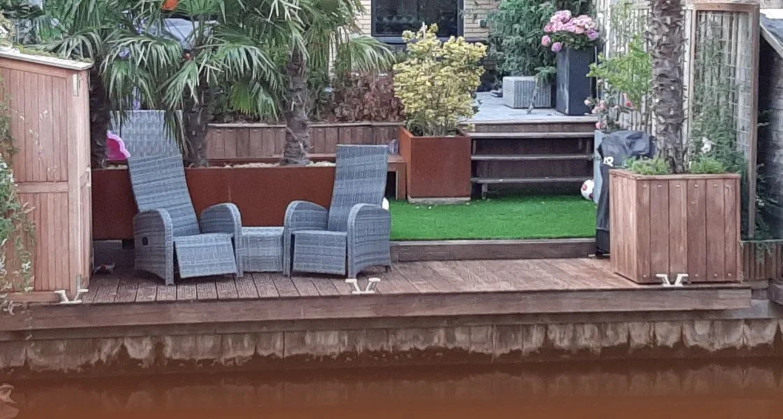 Iedvesma dārziem gar ūdeni