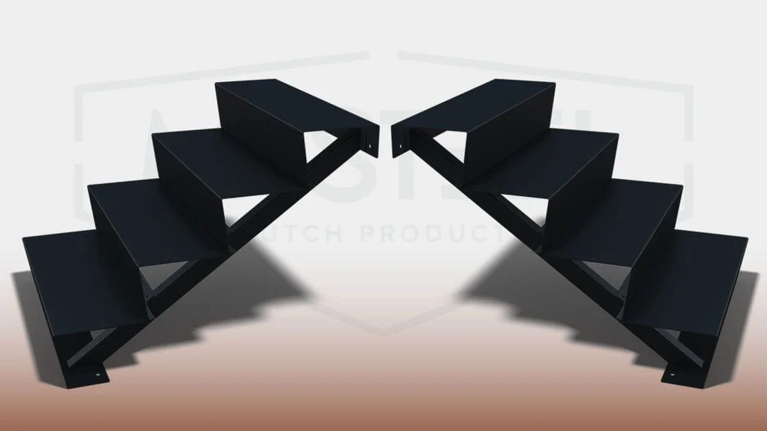 Kā uzstādīt dzelzs dārza kāpnes?